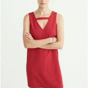 Red Abercrombie dress